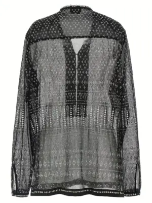 'Nickie' blouse HT0584FAC1K02IBKSI ISABEL MARANT Black