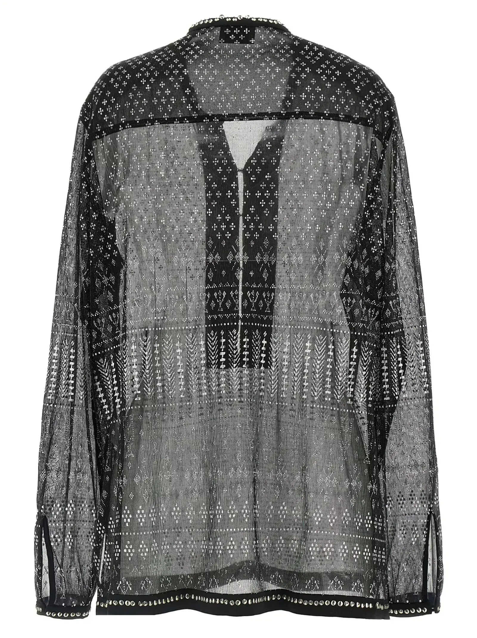 Блуза Nickie Isabel Marant Чорна 2 'Nickie' blouse HT0584FAC1K02IBKSI ISABEL MARANT Black