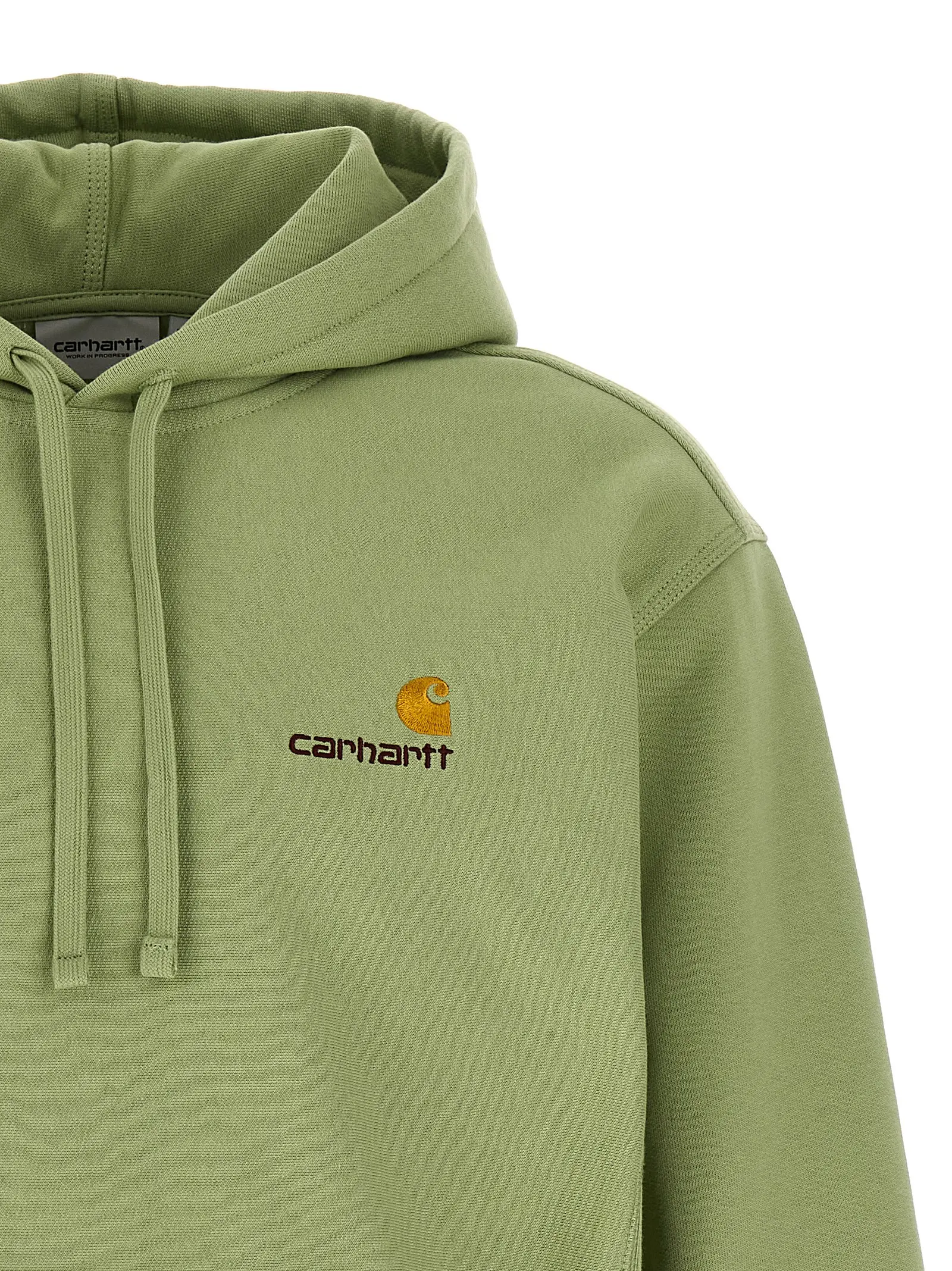 Худі Carhartt Wip American Script Зелене 3 'American Script' hoodie Man CARHARTT WIP Green
