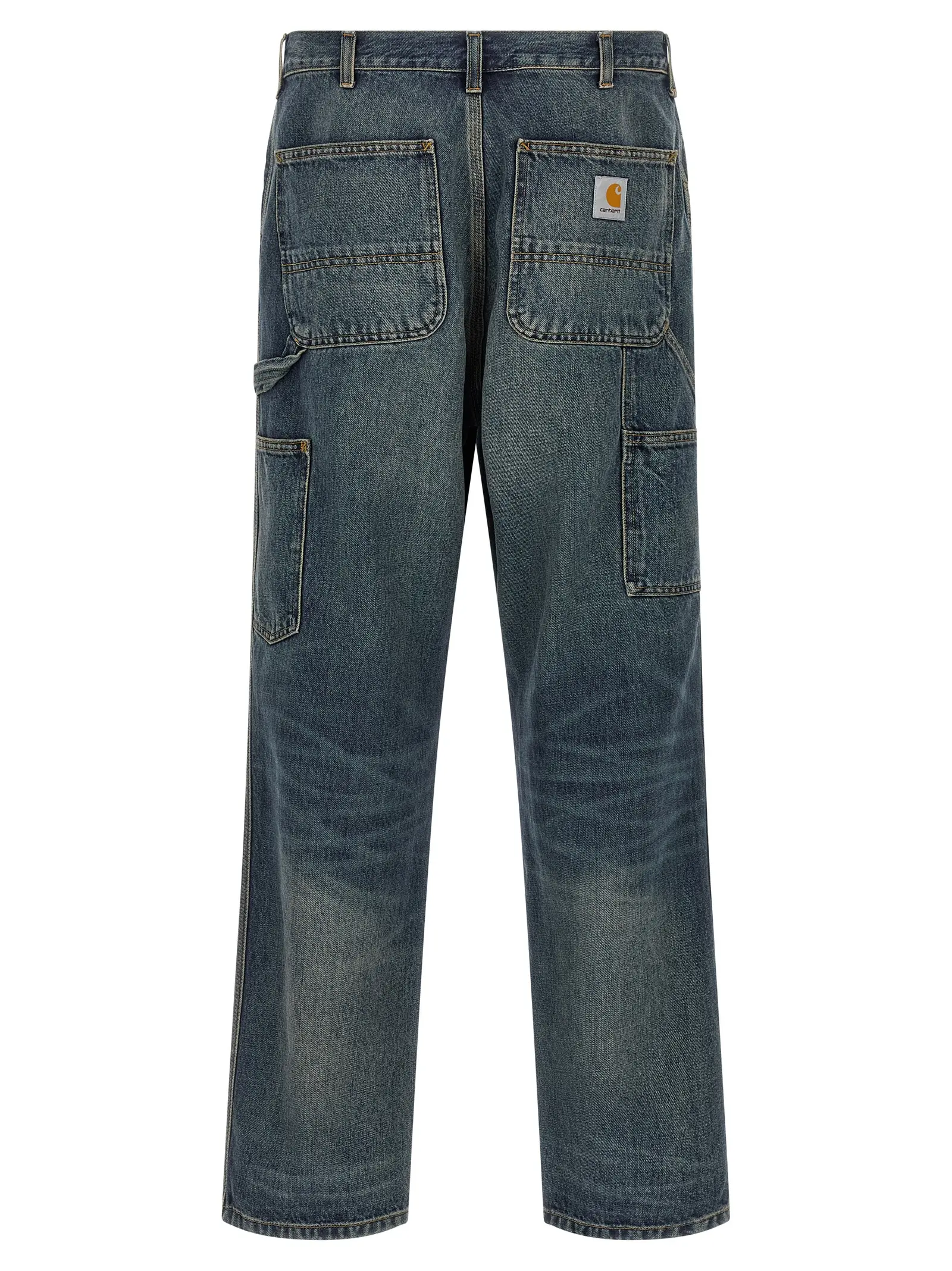 Джинси Carhartt Wip Single Knee Сині 2 'Single Knee' jeans I032024014Q CARHARTT WIP Blue