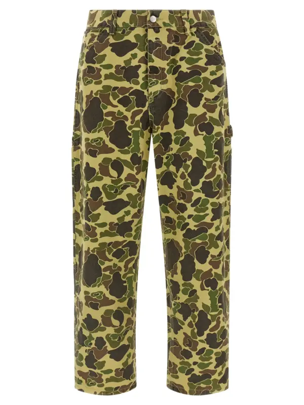 'Duck Single Knee' pants CARHARTT WIP Green