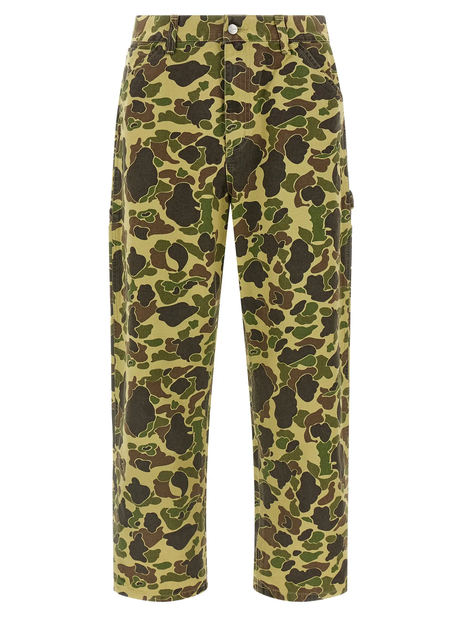 Штани Carhartt Wip Duck Single Knee Зелені 1 'Duck Single Knee' pants CARHARTT WIP Green