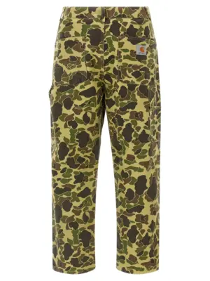 'Duck Single Knee' pants I0338962EQ06 CARHARTT WIP Green