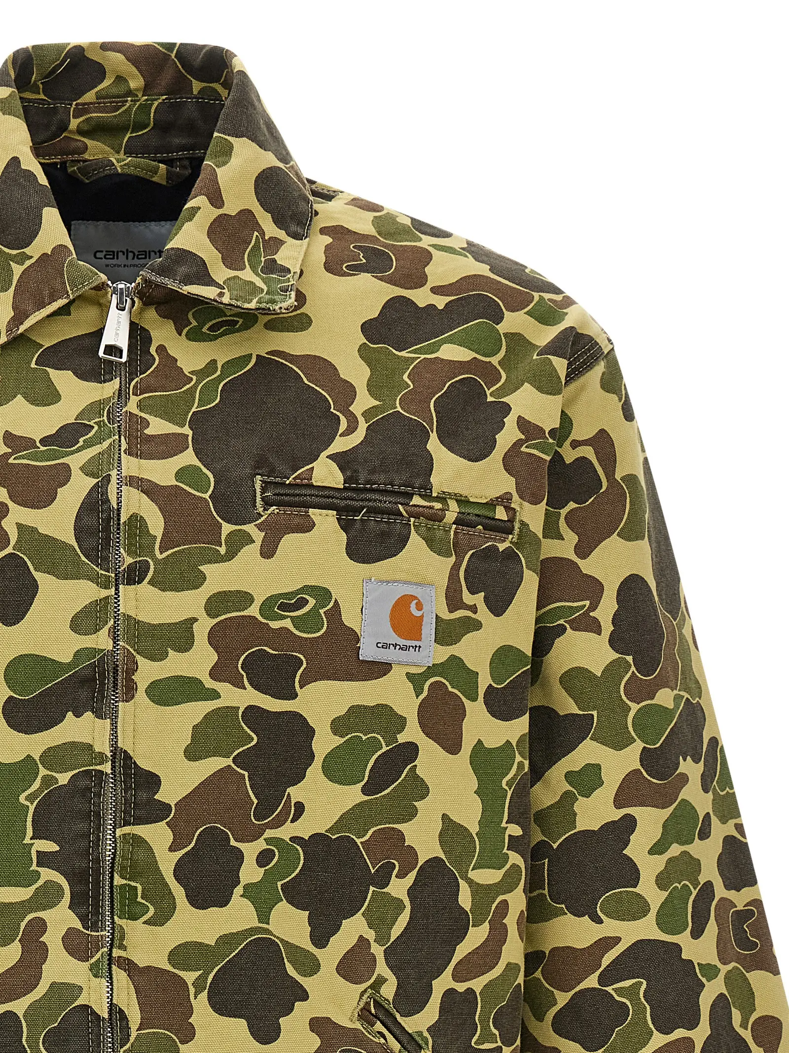 Куртка Carhartt Wip Duck Detroit Зелена 3 'Duck Detroit' jacket Man CARHARTT WIP Green