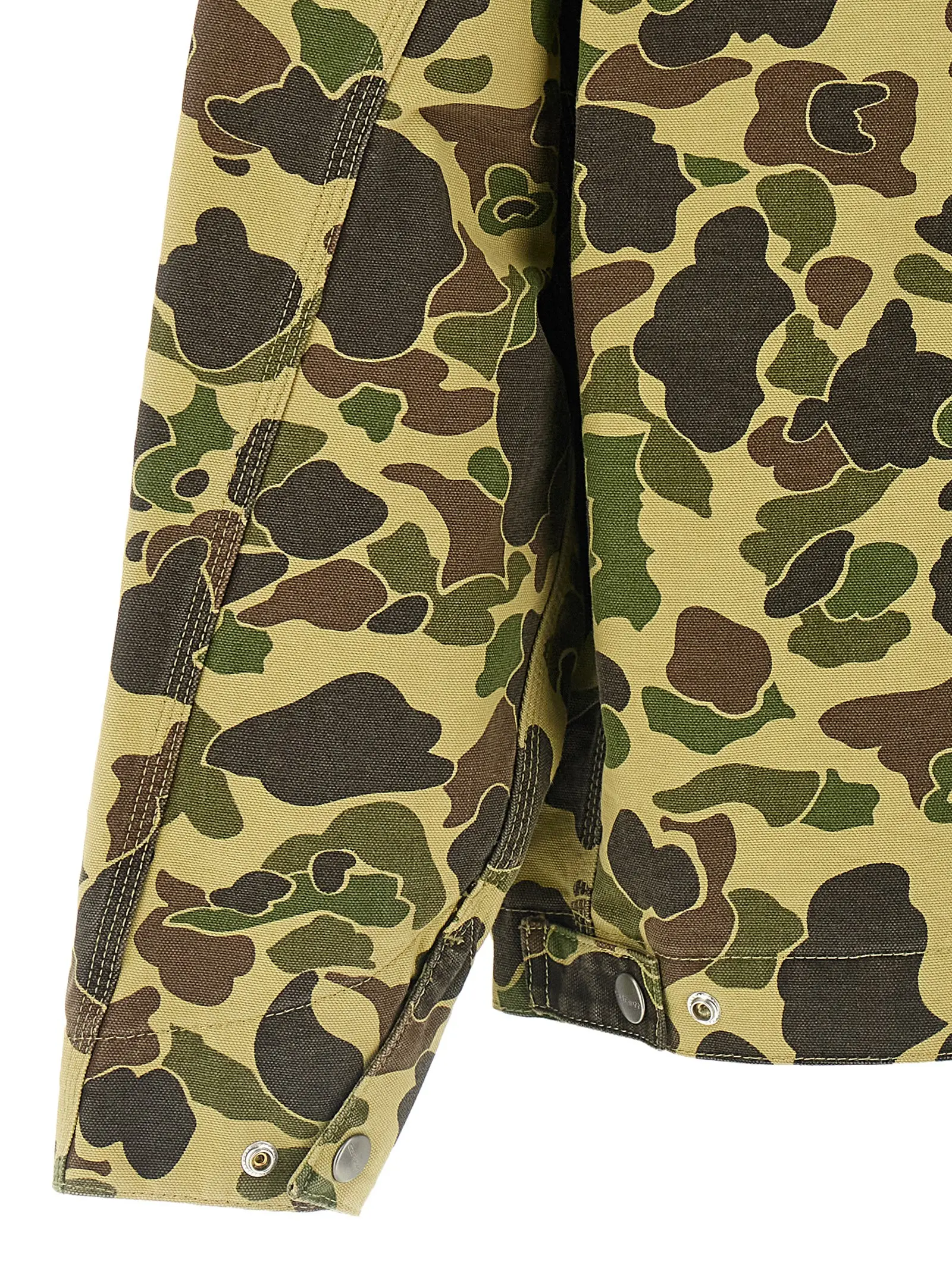 Куртка Carhartt Wip Duck Detroit Зелена 4 'Duck Detroit' jacket 100% organic cotton CARHARTT WIP Green