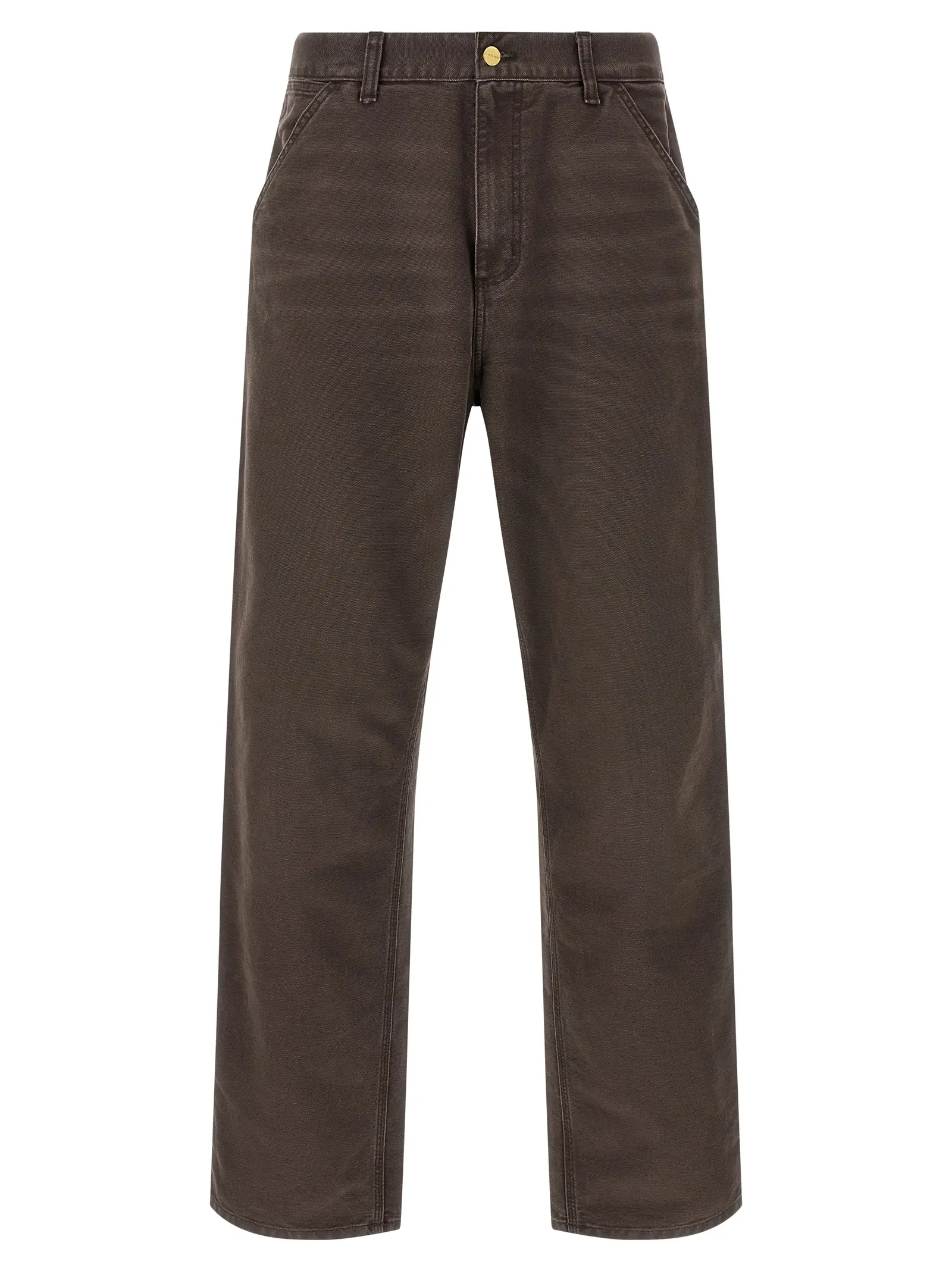 Штани Carhartt Wip Single Knee Коричневі 1 'Single Knee' pants CARHARTT WIP Brown
