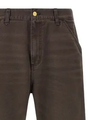 'Single Knee' pants Man CARHARTT WIP Brown