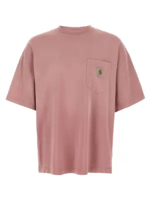 'Hudson Pocket' T-shirt CARHARTT WIP Pink