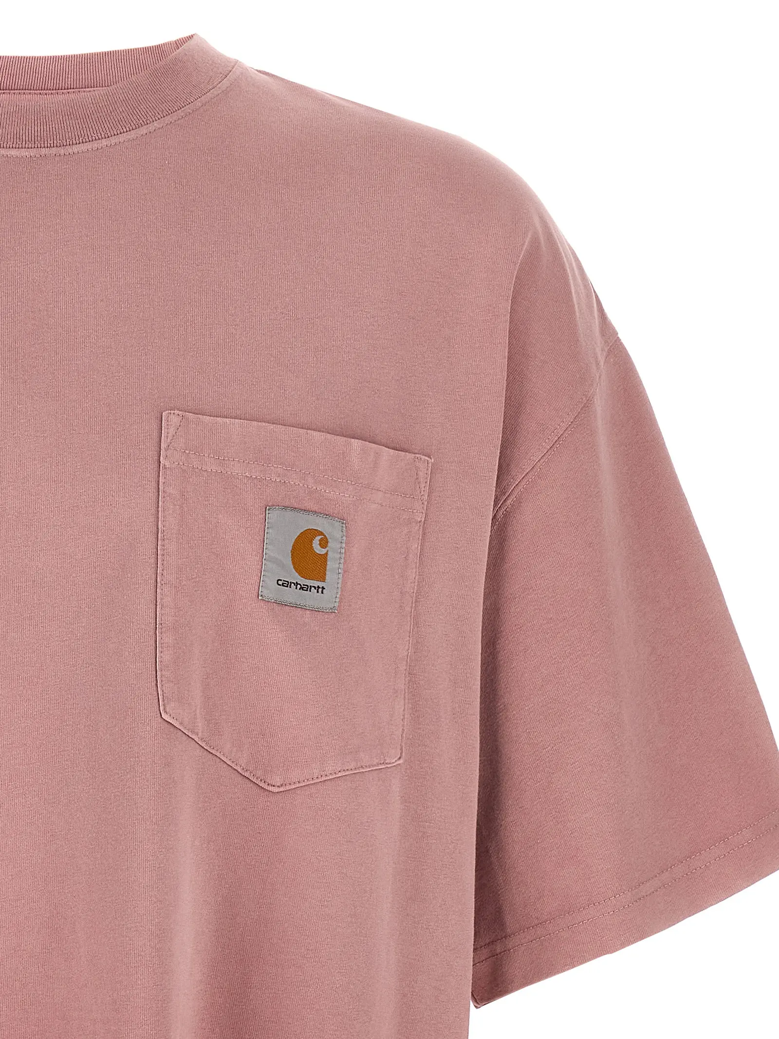 Футболка Carhartt Wip Hudson Pocket Рожева 3 'Hudson Pocket' T-shirt Man CARHARTT WIP Pink