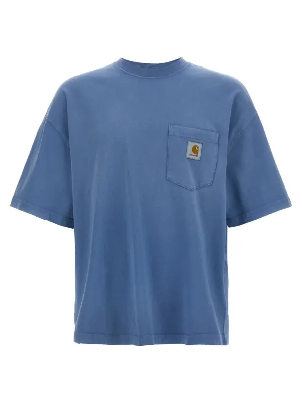 'Hudson' T-shirt CARHARTT WIP Light Blue