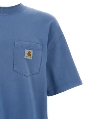 'Hudson' T-shirt Man CARHARTT WIP Light Blue