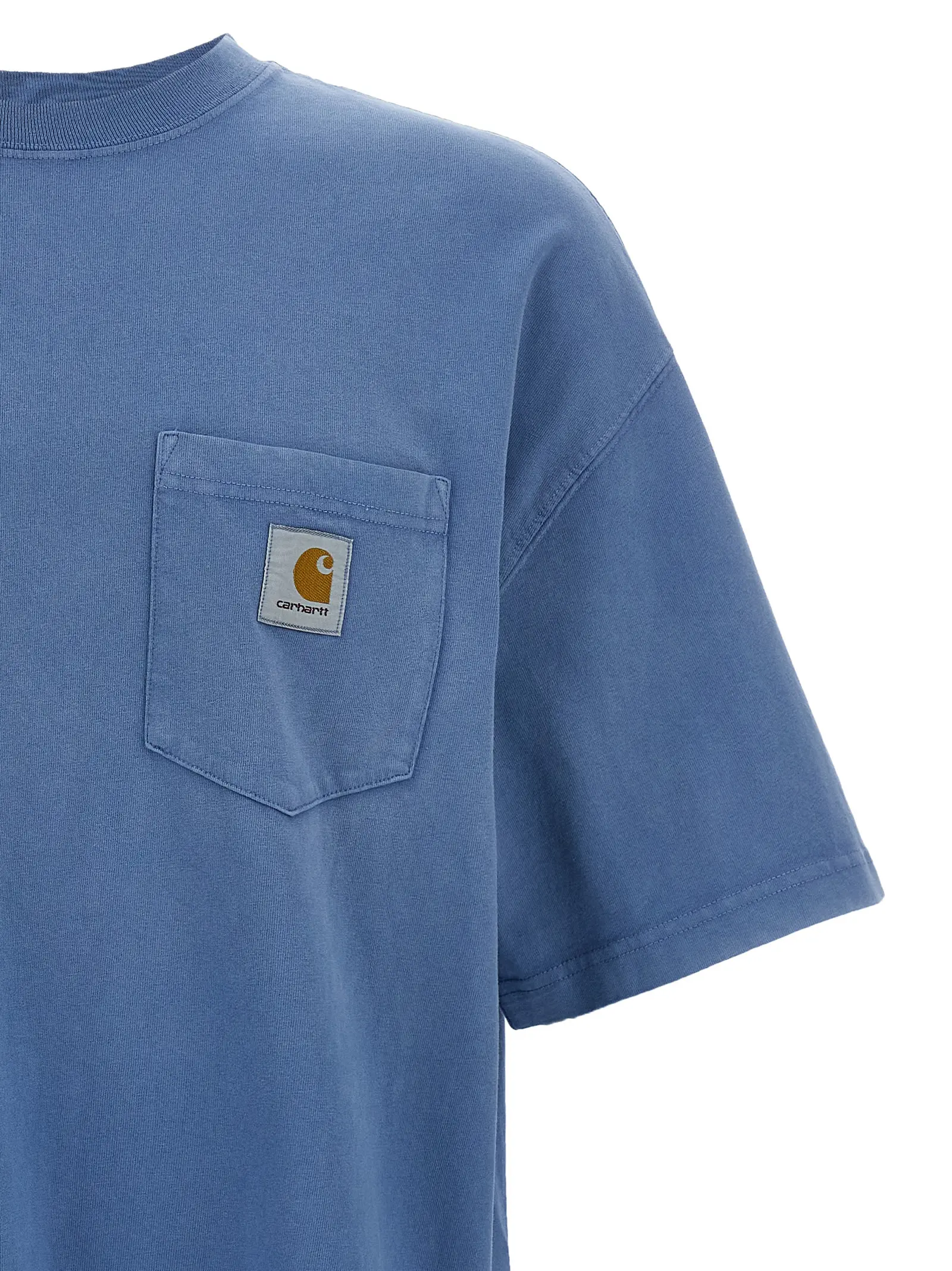 Футболка Carhartt Wip Hudson Блакитна 3 'Hudson' T-shirt Man CARHARTT WIP Light Blue