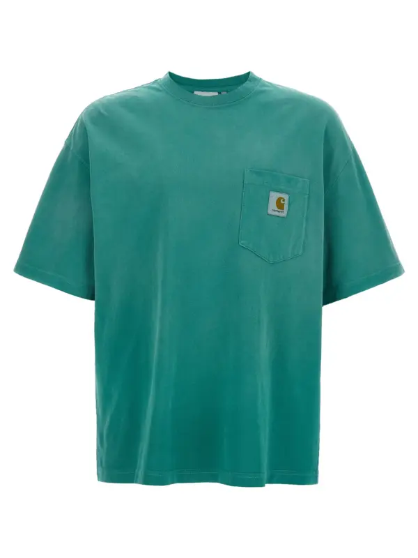 'Hudson' T-shirt CARHARTT WIP Light Blue
