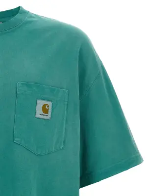 'Hudson' T-shirt Man CARHARTT WIP Light Blue