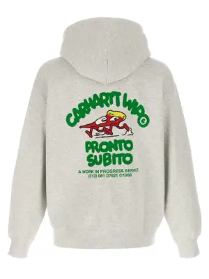 'Hooded Pronto' sweatshirt I035177482XX CARHARTT WIP Gray