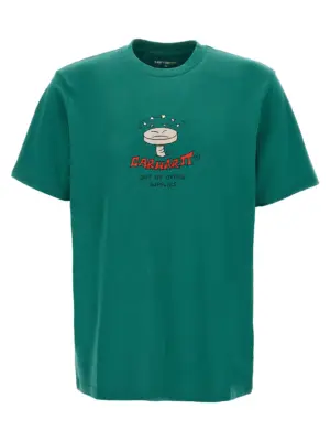 'Work Life Romance' T-shirt CARHARTT WIP Green