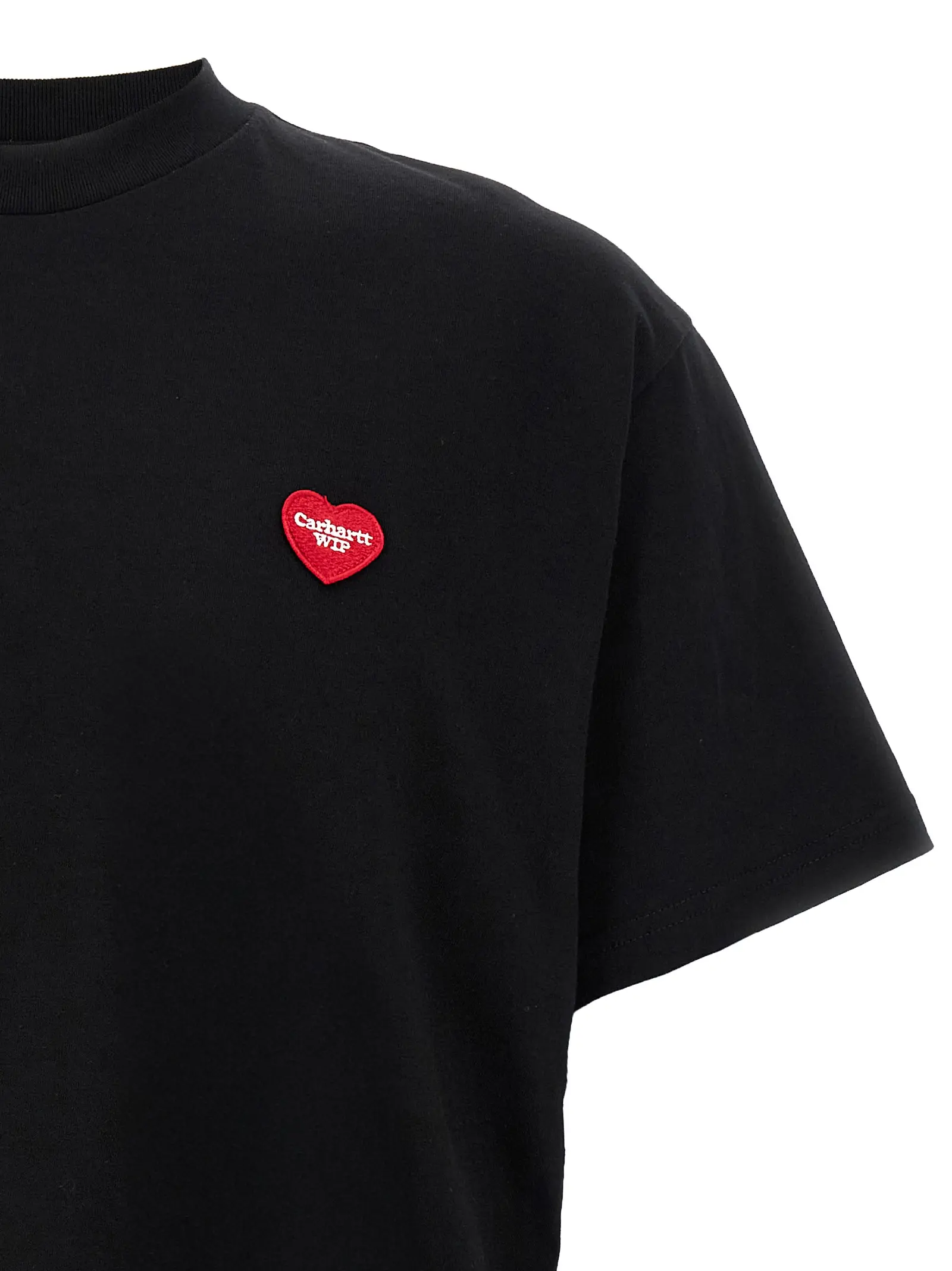 Футболка Carhartt Wip Heart II Hartt Чорна 3 'Heart II Hartt' T-shirt Man CARHARTT WIP Black