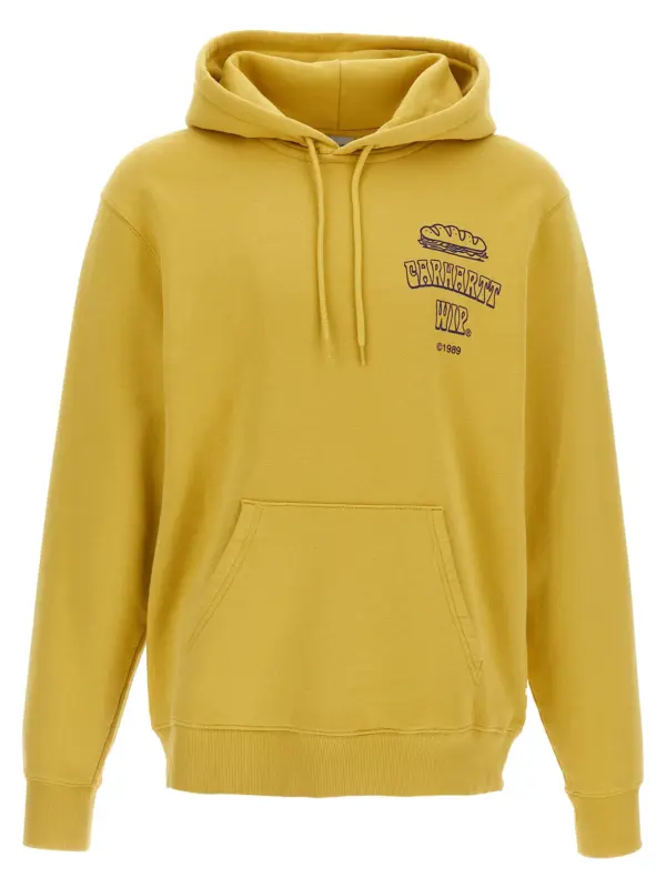 'Sandwich' hoodie CARHARTT WIP Yellow