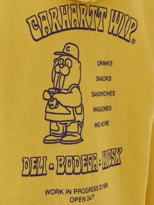 'Sandwich' hoodie 100% cotton CARHARTT WIP Yellow