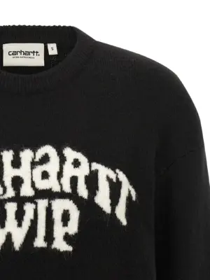 Logo intarsia sweater Woman CARHARTT WIP Multicolor