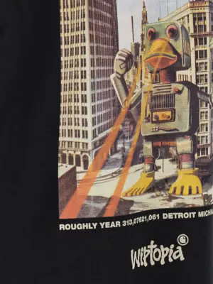 'Wiptopia' T-shirt 100% organic cotton CARHARTT WIP Black