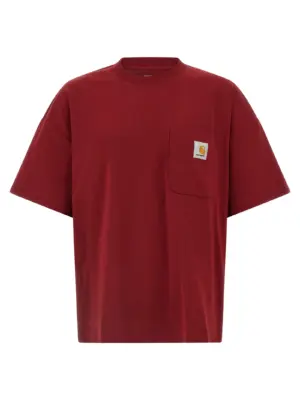 'Work Pocket' T-shirt CARHARTT WIP Red