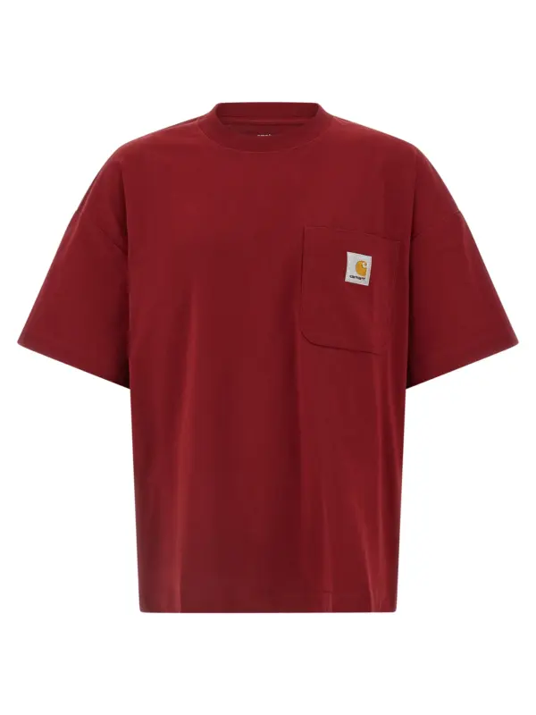 'Work Pocket' T-shirt CARHARTT WIP Red