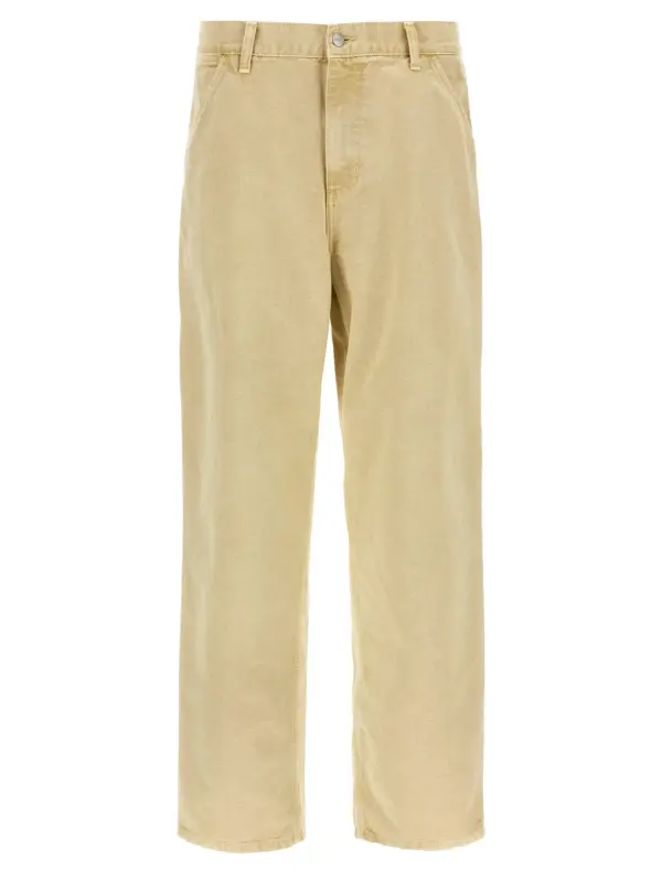 'Single Knee' pants CARHARTT WIP Beige
