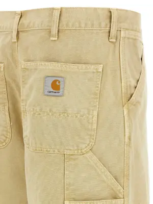 'Single Knee' pants 100% organic cotton CARHARTT WIP Beige