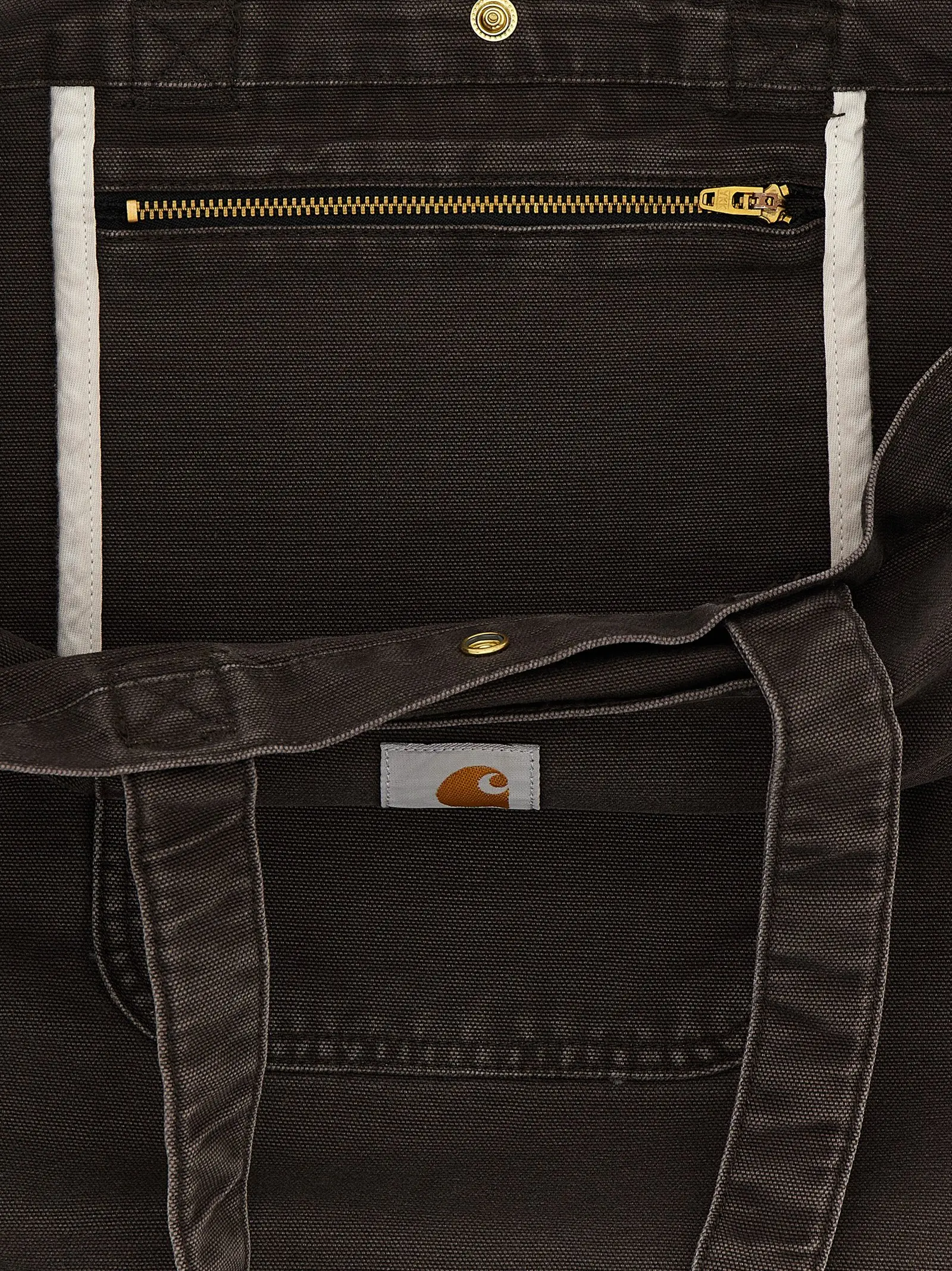Сумка шопер Carhartt Wip Bayfield Коричнева 4 'Bayfield' shopping bag 100% organic cotton CARHARTT WIP Brown