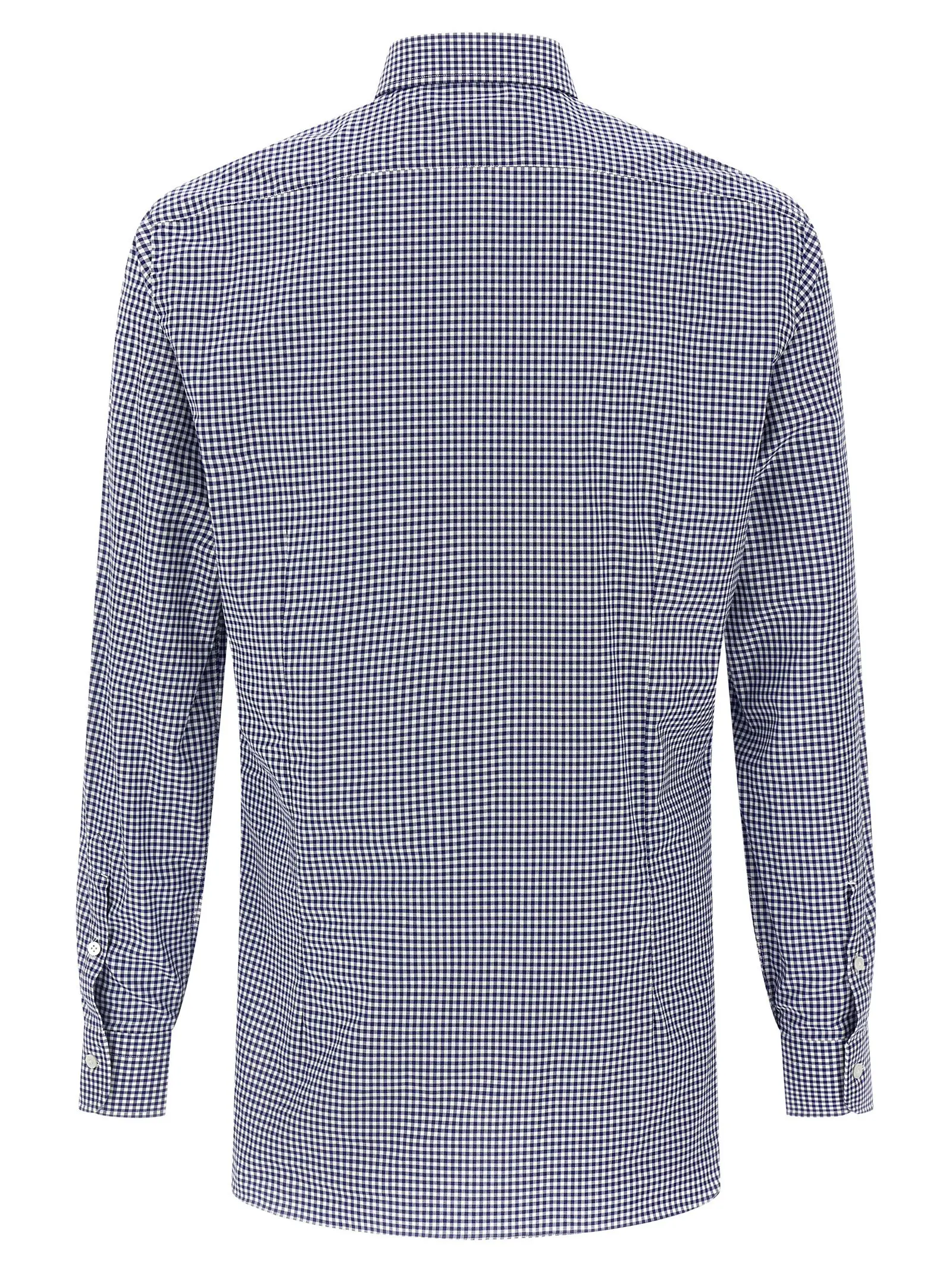 Сорочка Barba Vichy Синя 2 Vichy shirt I1U12P0150095U0002 BARBA Blue
