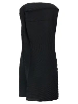 'Paper Bag Pleats' dress IM58FH11415 ISSEY MIYAKE Black