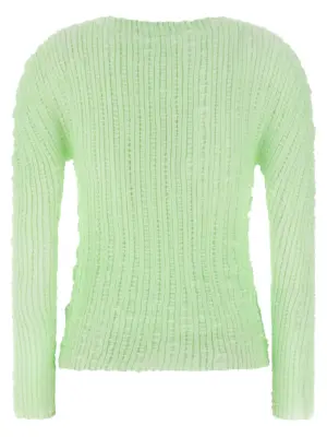 'Jellyfish Pleats' sweater IM58FJ16860 ISSEY MIYAKE Green