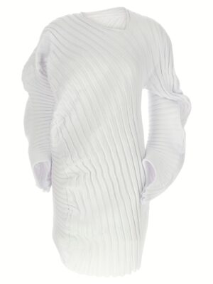 'KNIT (AS IT IS)' top ISSEY MIYAKE White