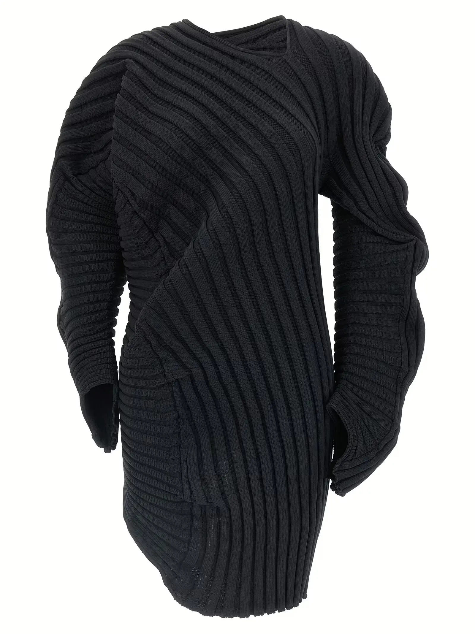 Топ Issey Miyake KNIT (AS IT IS) Чорний 1 'KNIT (AS IT IS)' top ISSEY MIYAKE Black