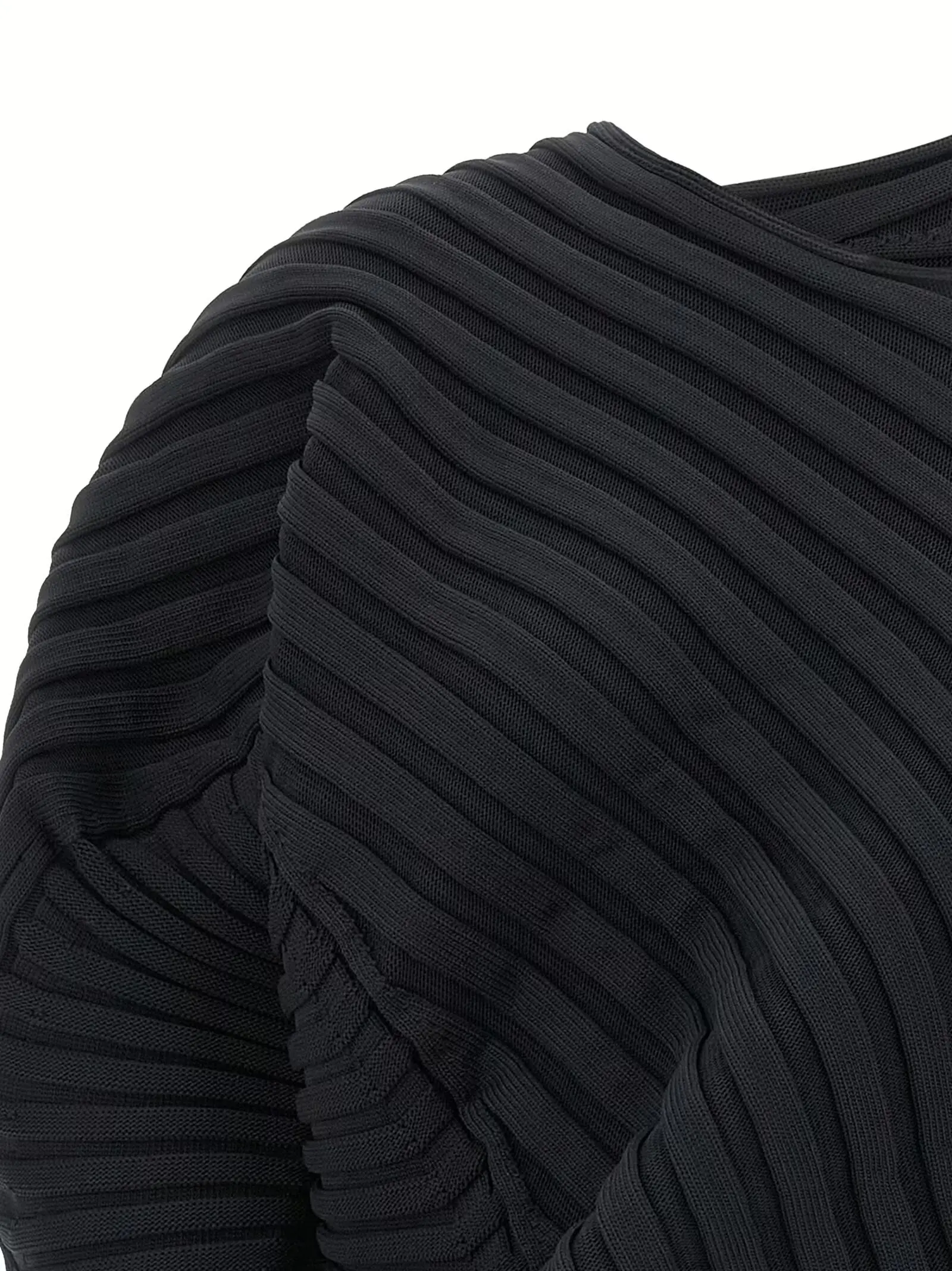 Топ Issey Miyake KNIT (AS IT IS) Чорний 3 'KNIT (AS IT IS)' top Woman ISSEY MIYAKE Black