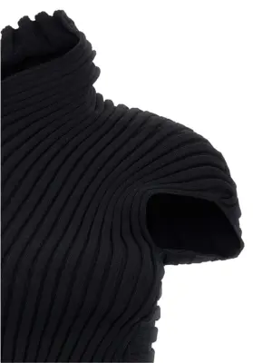 'KNIT (AS IT IS)' dress Woman ISSEY MIYAKE Black