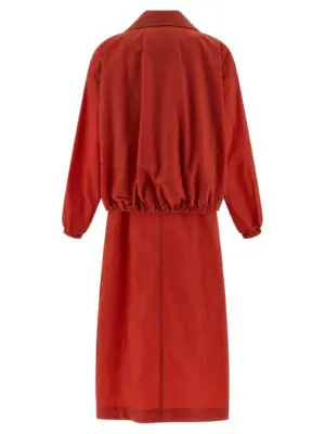 'Iryna' trench coat IRYNAFLAMERED MARBELL Red