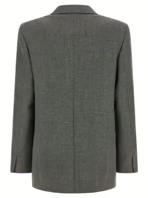 Wool blazer J03BN0193J41557030 JIL SANDER Gray