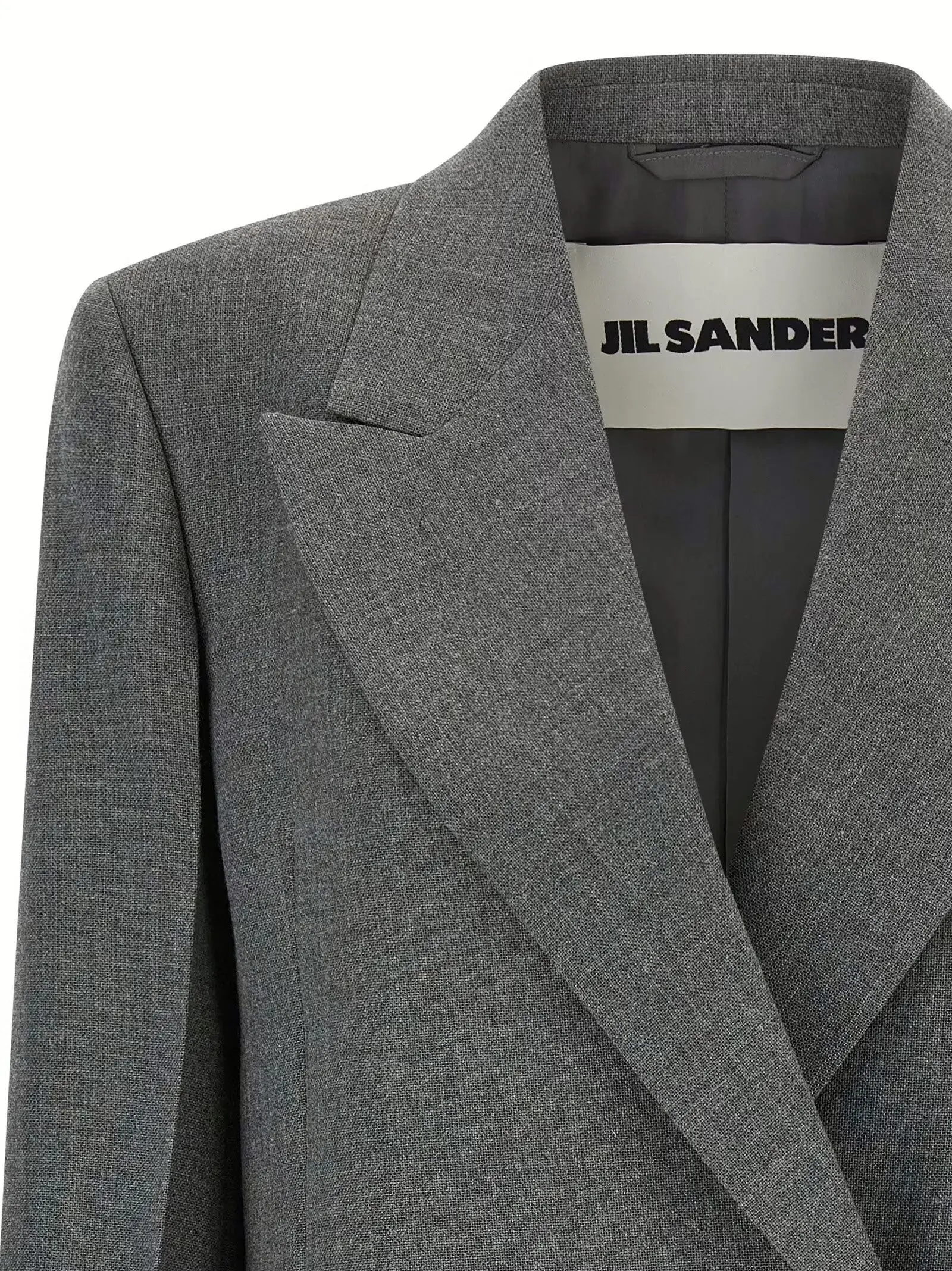 Блейзер вовняний Jil Sander Сірий 3 Wool blazer Woman JIL SANDER Gray