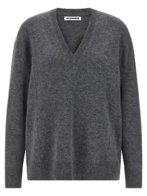 Cashmere sweater JIL SANDER Gray