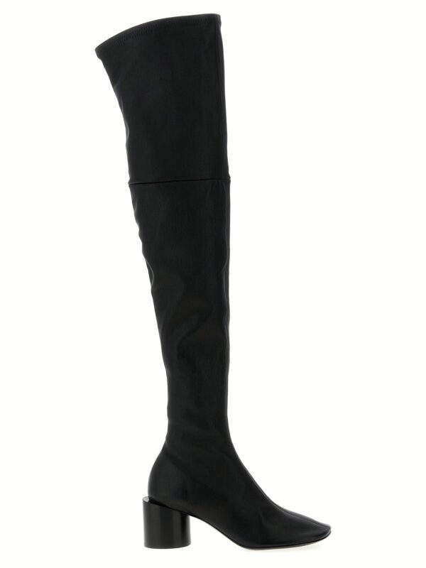 Nappa boots JIL SANDER Black