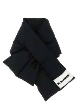 'Down Scarf 01' scarf JIL SANDER Black