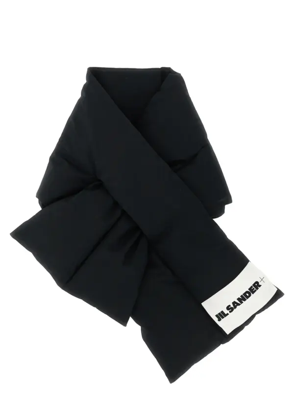 'Down Scarf 01' scarf JIL SANDER Black