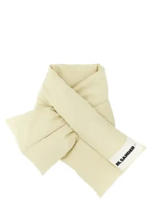 'Down Scarf 01' scarf JIL SANDER Beige