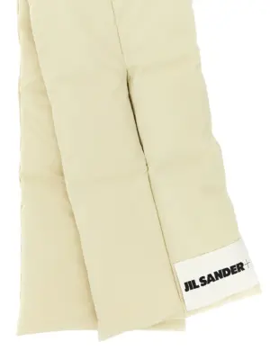 'Down Scarf 01' scarf Unisex JIL SANDER Beige
