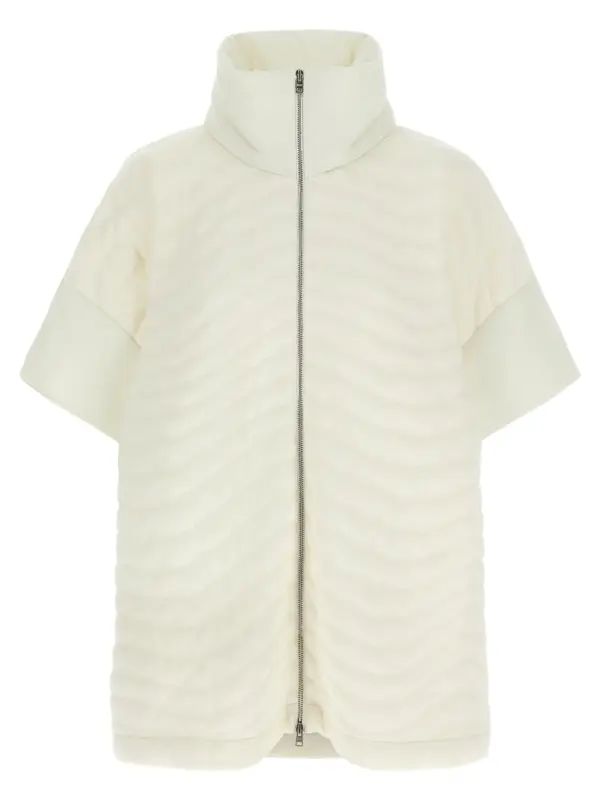'Resort' poncho HERNO White