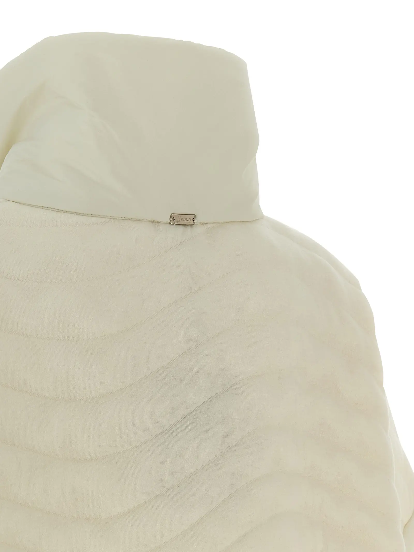 Пончо Herno Resort Біле 4 'Resort' poncho 70% polyester