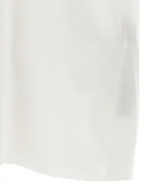 Logo embroidery t-shirt 67% lyocell 33% cotton TOM FORD White