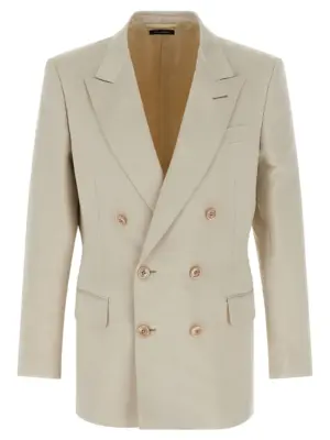 Double-breasted blazer TOM FORD Beige